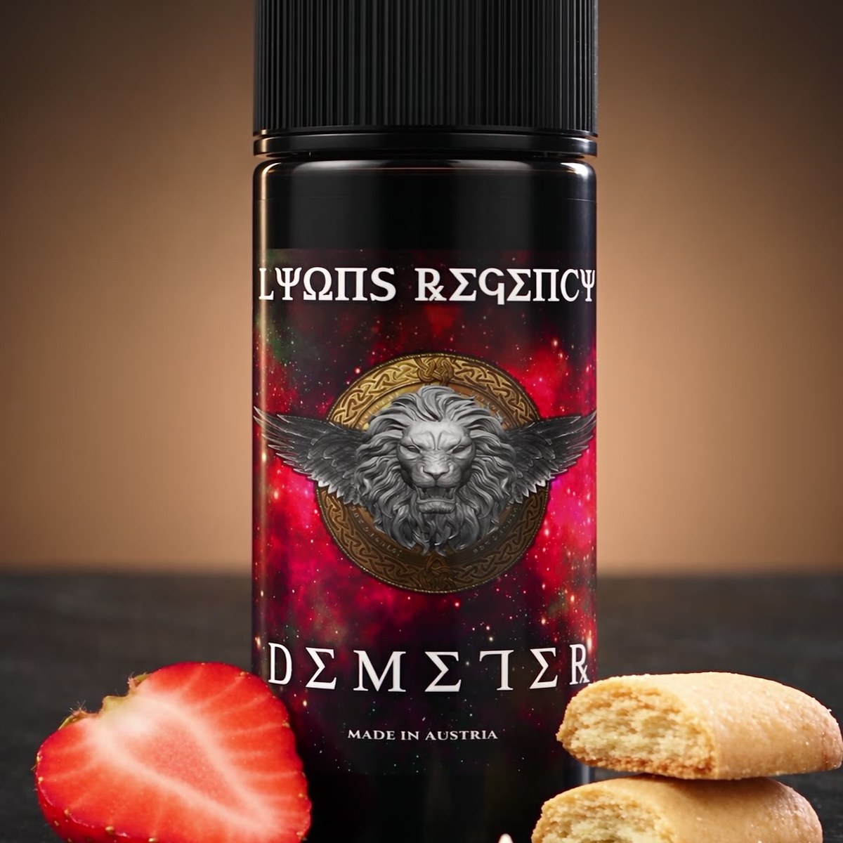 Erdbeer-Vanille-Shake mit DEMETER Lebensmittelaroma
