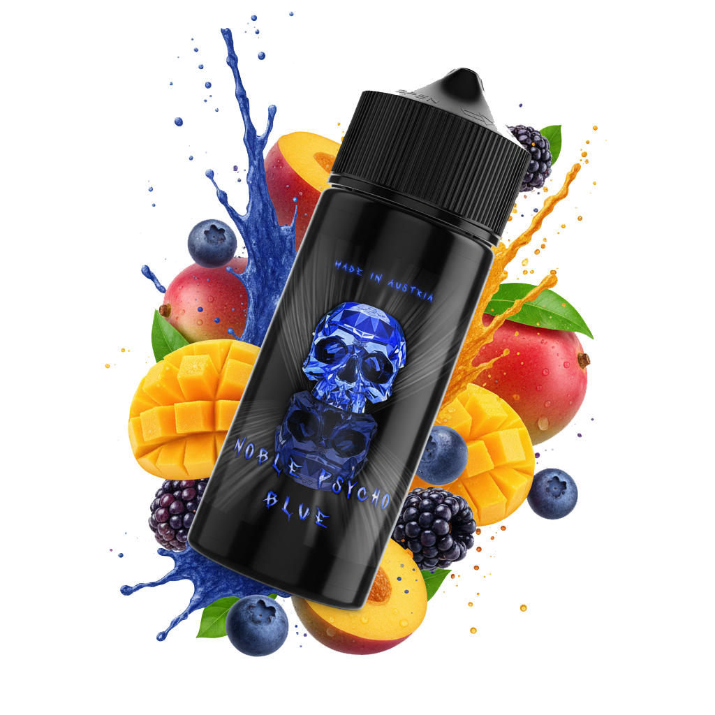 NOBLE PSYCHO BLUE Beeren-Mango mit Blaubeere Mango Aa’ Zutat