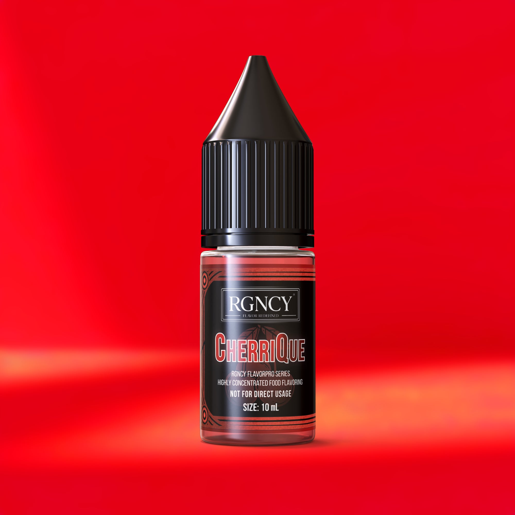 CherriQue Kirsch-Aroma Detailansicht für Desserts und Drinks