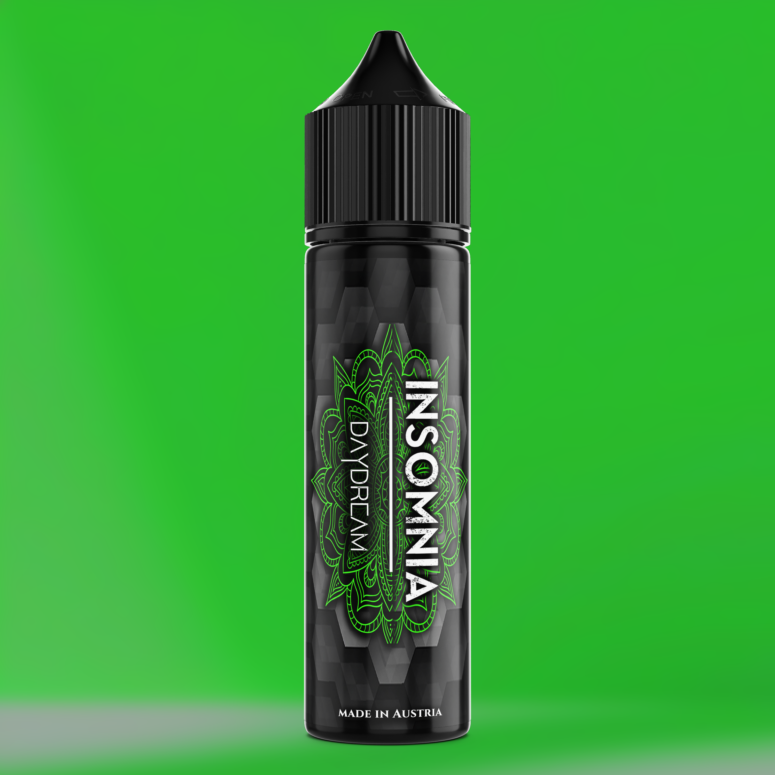 DAYDREAM Aroma Flasche farbiger Hintergrund