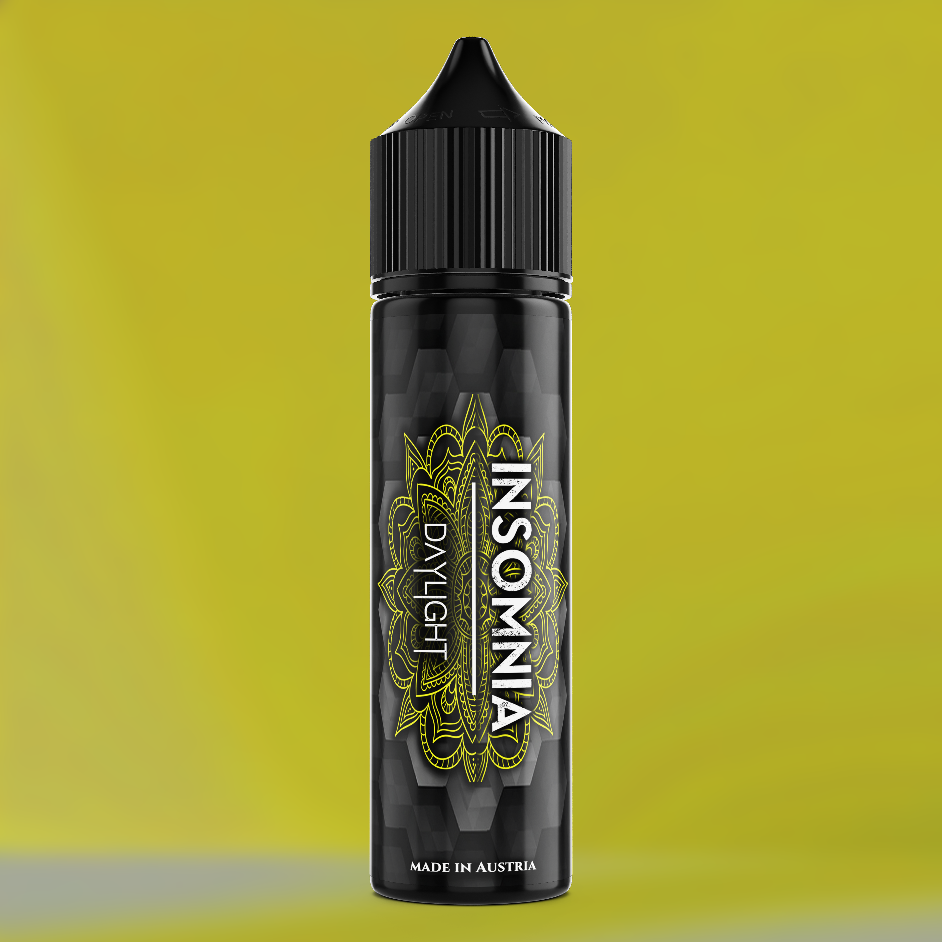 DAYLIGHT Aroma Flasche farbiger Hintergrund