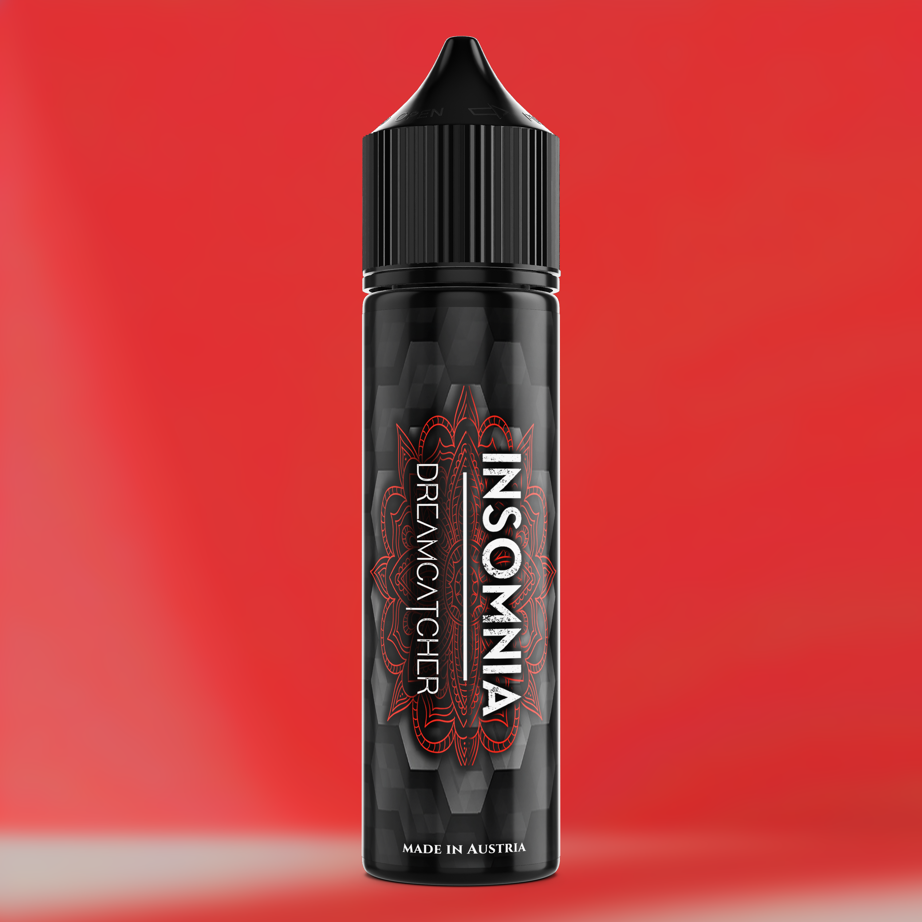 DREAMCATCHER Aroma Flasche farbiger Hintergrund