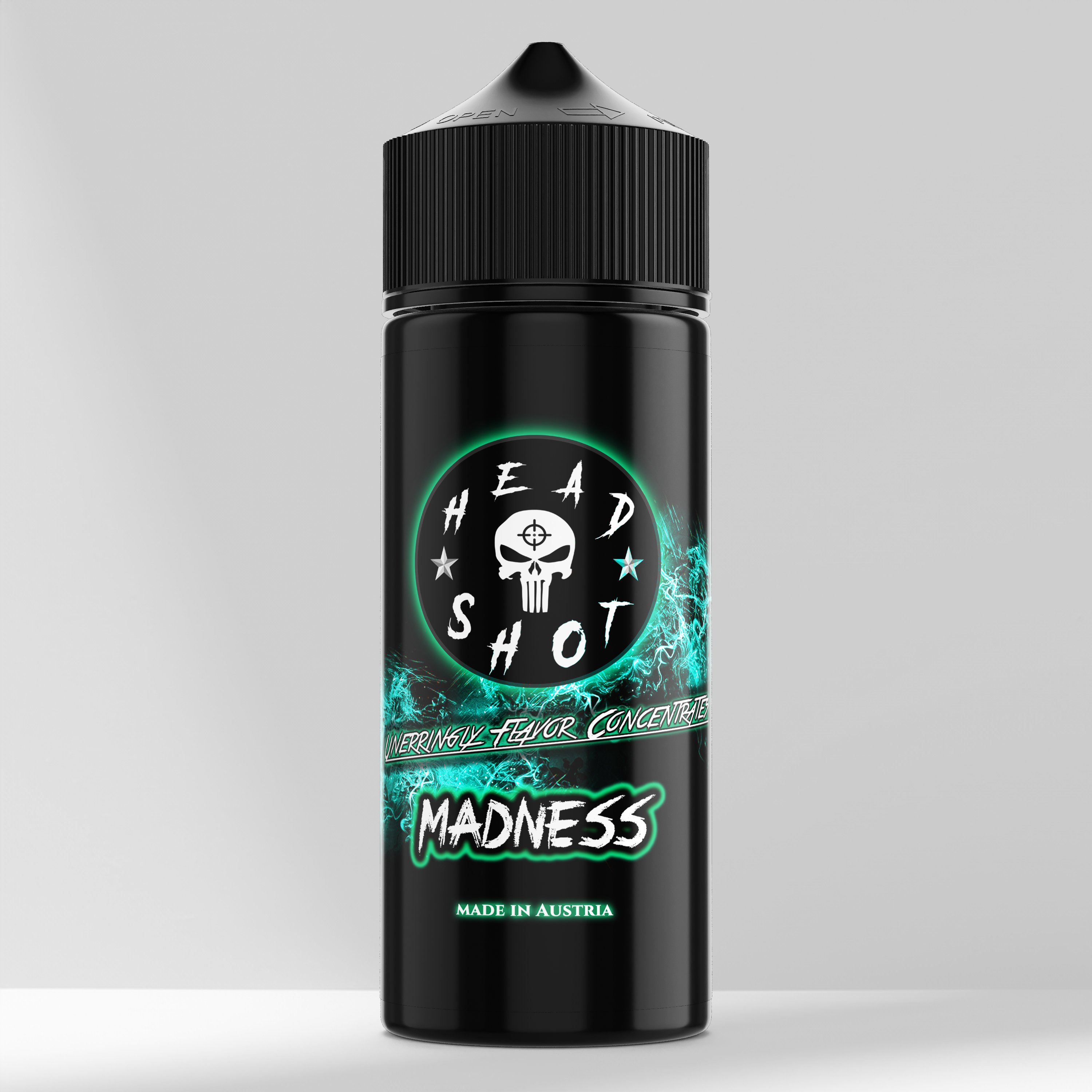 MADNESS Premium-Aroma Flasche 10ml HEADSHOT RGNCY