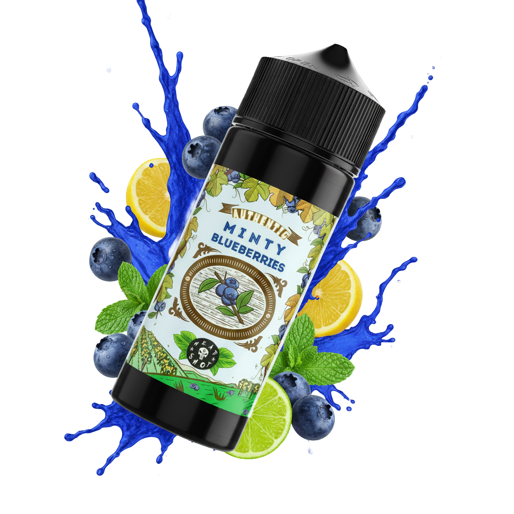 MINTY BLUEBERRIES Blaubeer-Minz mit Blaubeeren Minze Zutat Drinks