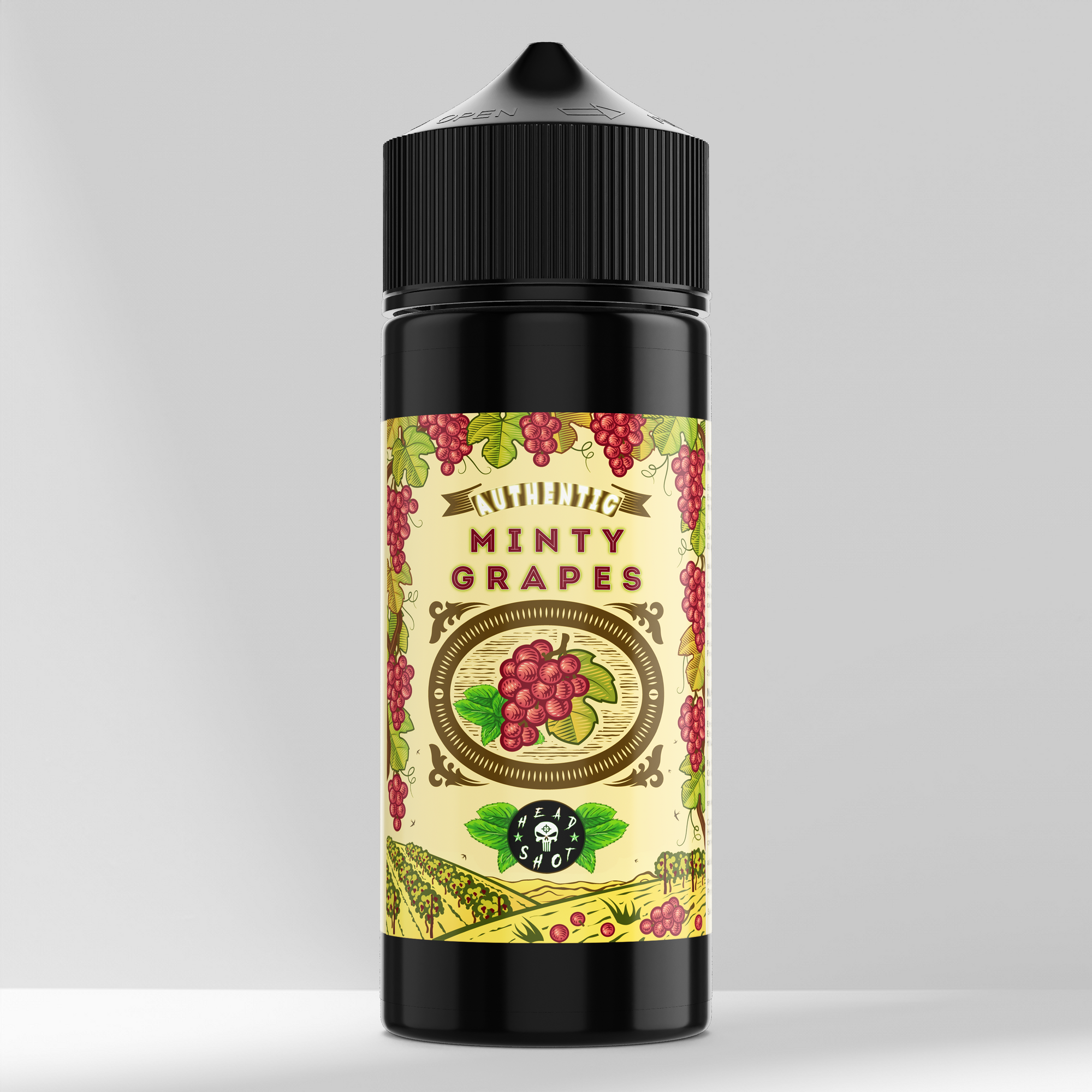 MINTY GRAPES Trauben-Minz-Aroma Flasche 10ml HEADSHOT RGNCY