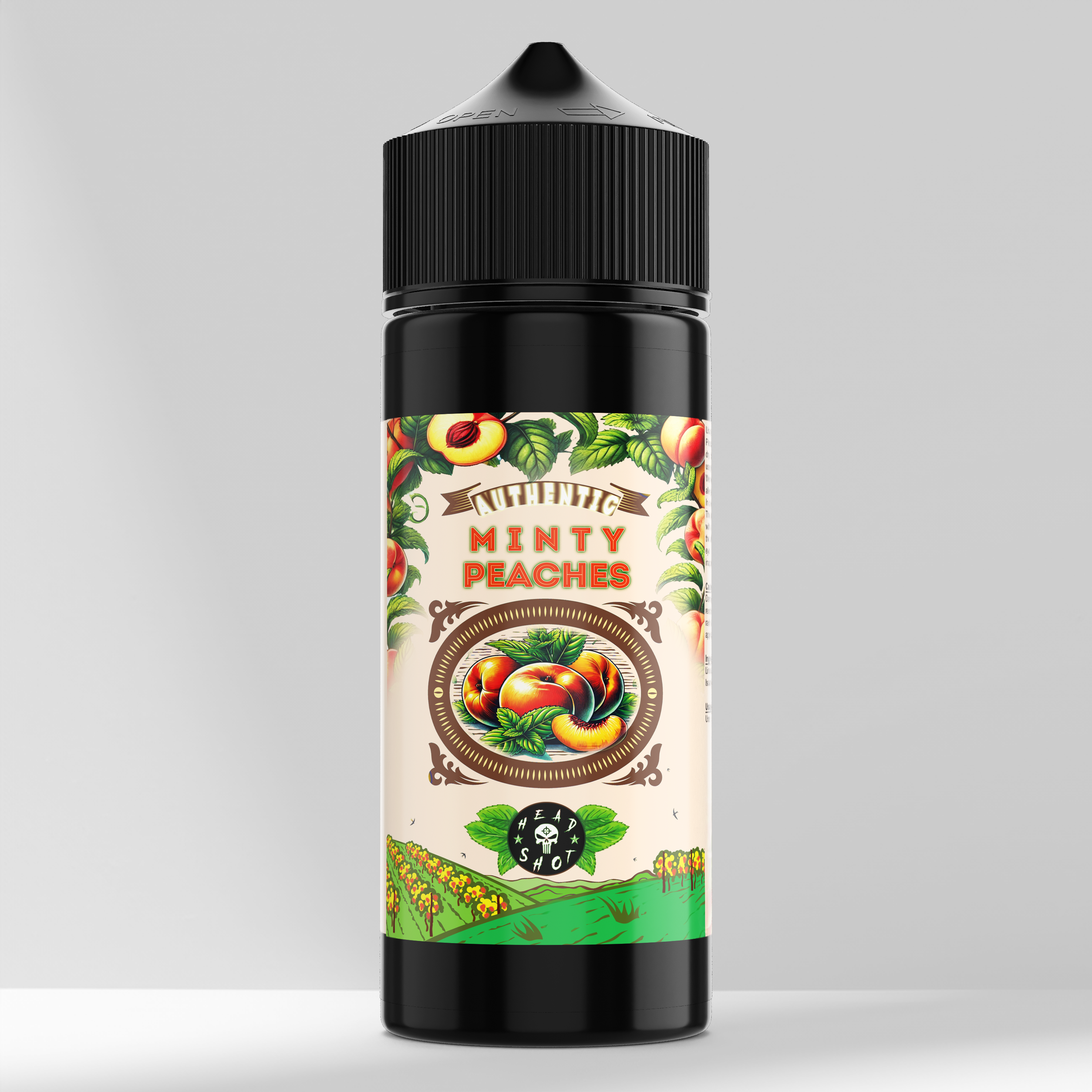 MINTY PEACHES Pfirsich-Minz-Aroma Flasche 10ml RGNCY