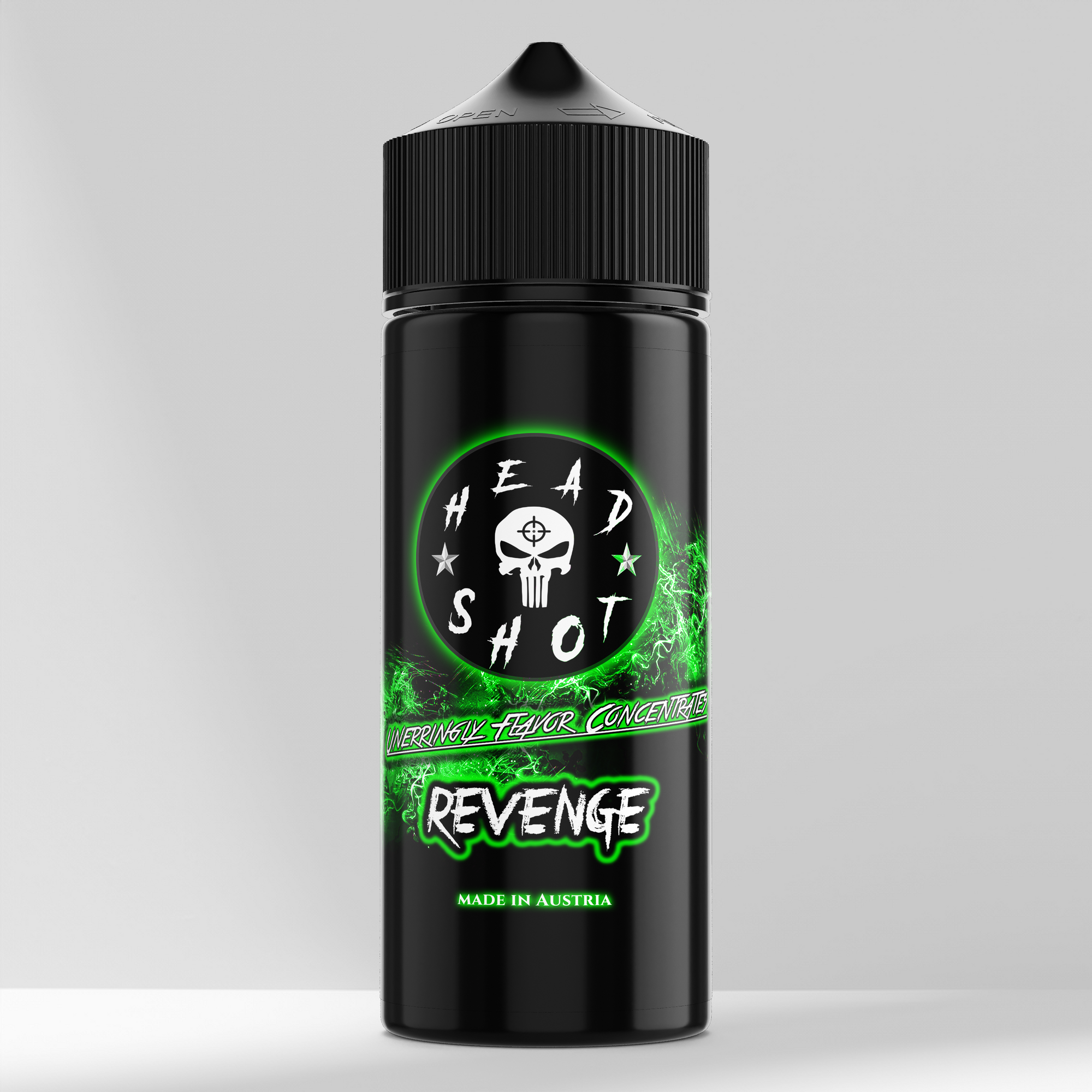 REVENGE Premium-Aroma Flasche 10ml HEADSHOT RGNCY