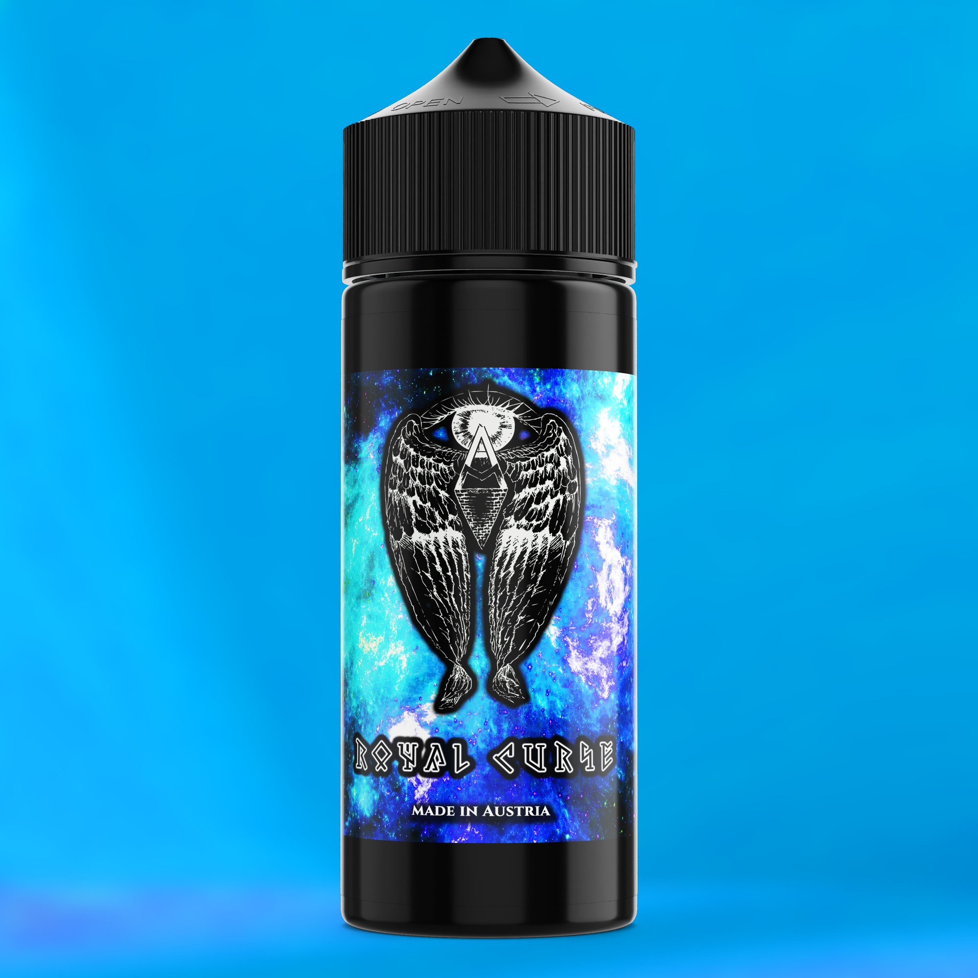 ROYAL CURSE Aroma Flasche farbiger Hintergrund