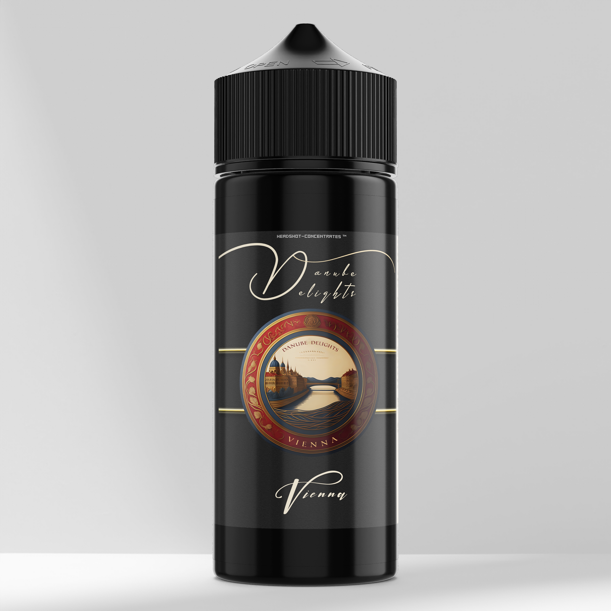 VIENNA Apfelkuchen Vanille Aroma Flasche 10ml DANUBE DELIGHTS